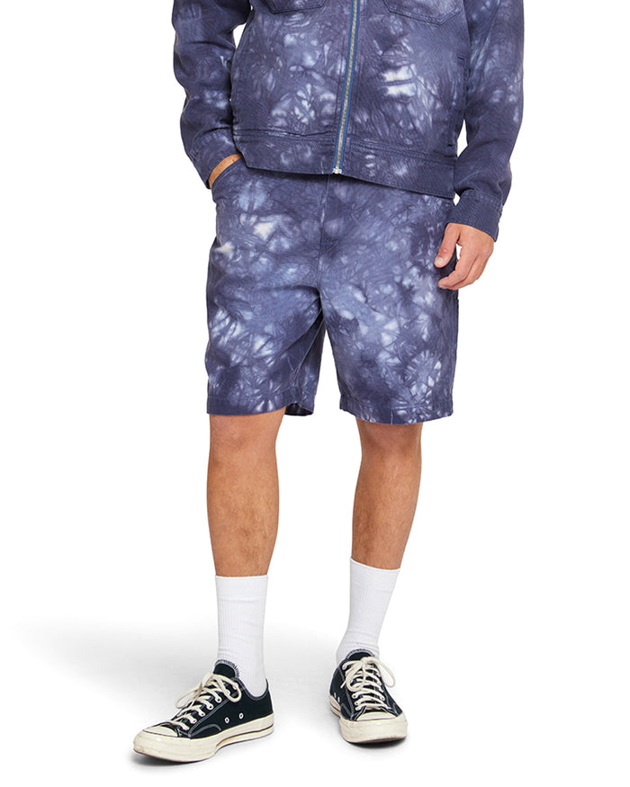Big Fella Dyed Short - Indigo, view 1|Model