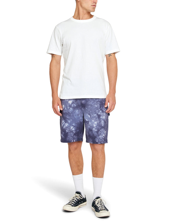 Big Fella Dyed Short - Indigo, view 3|Model