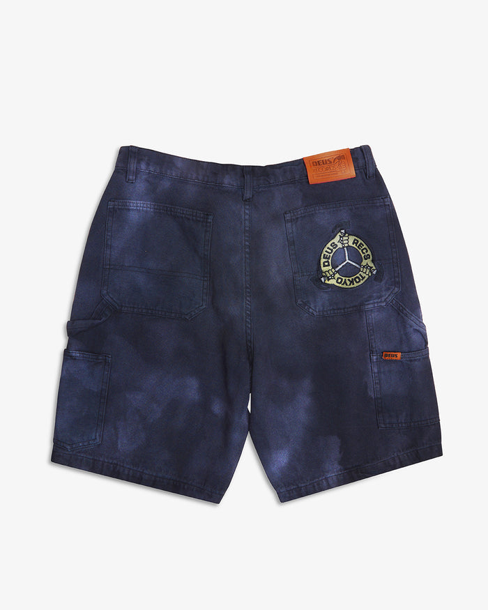 Big Fella Dyed Short - Indigo, view 6|Flatlay