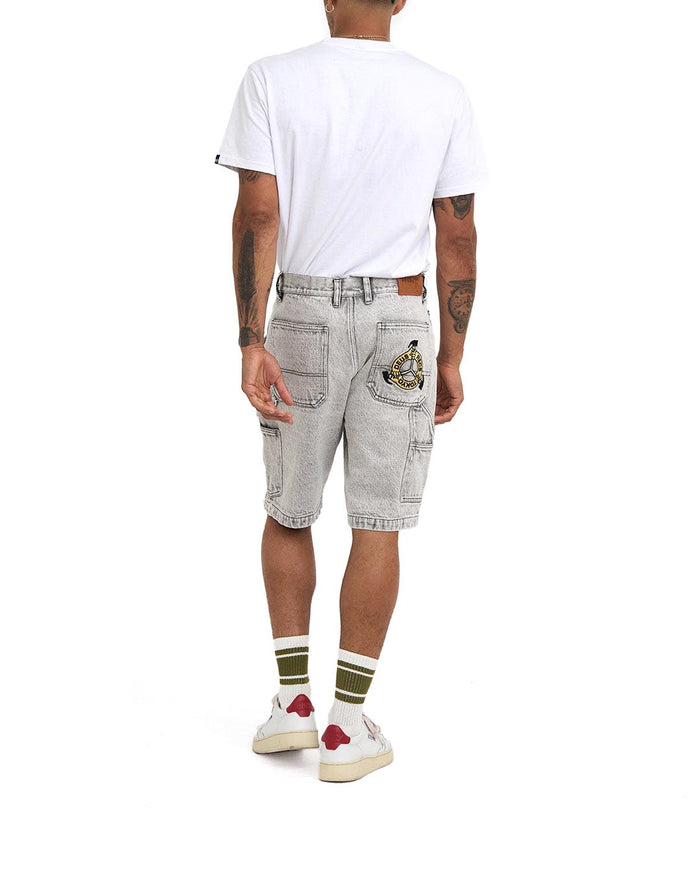 Big Fella Short - Light Black Wash, view 2|Model