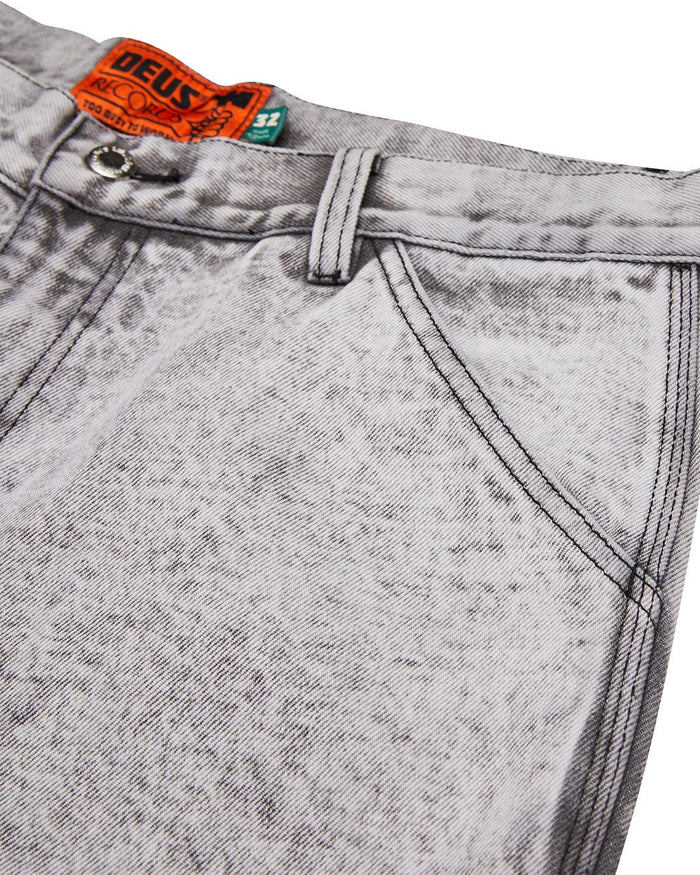 Big Fella Short - Light Black Wash, view 7|Flatlay