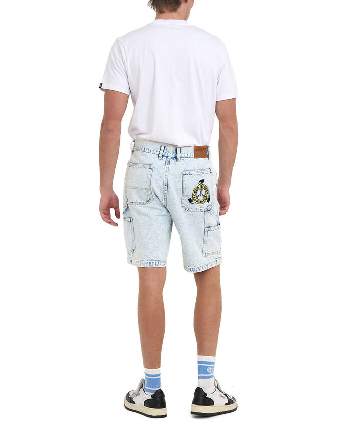 Big Fella Short - Light Blue Wash, view 2|Model
