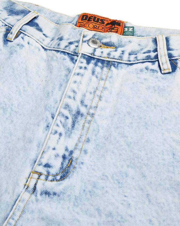 Big Fella Short - Light Blue Wash, view 7|Flatlay