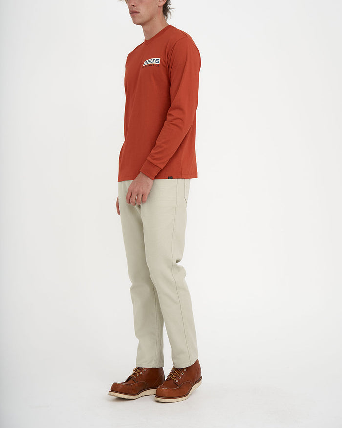 Bigdee Long Sleeve Tee - Red Clay, view 3