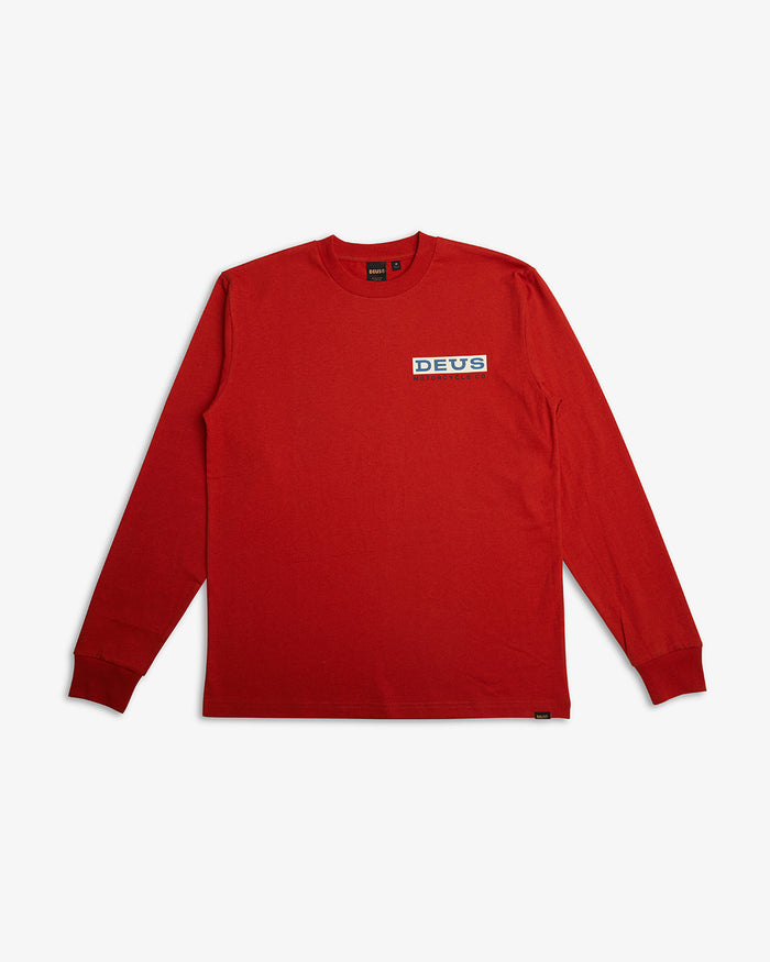 Bigdee Long Sleeve Tee - Red Clay, view 6