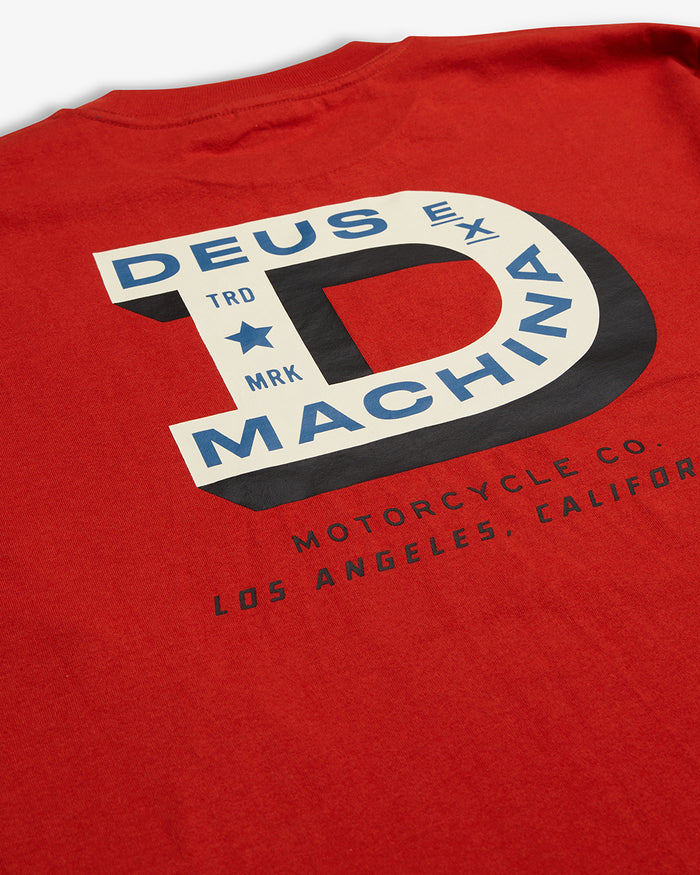 Bigdee Long Sleeve Tee - Red Clay, view 8