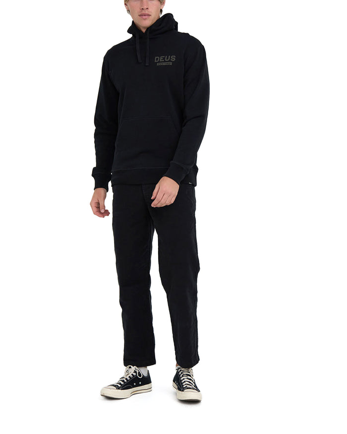 Billy Hoodie - Black, view 4|Model