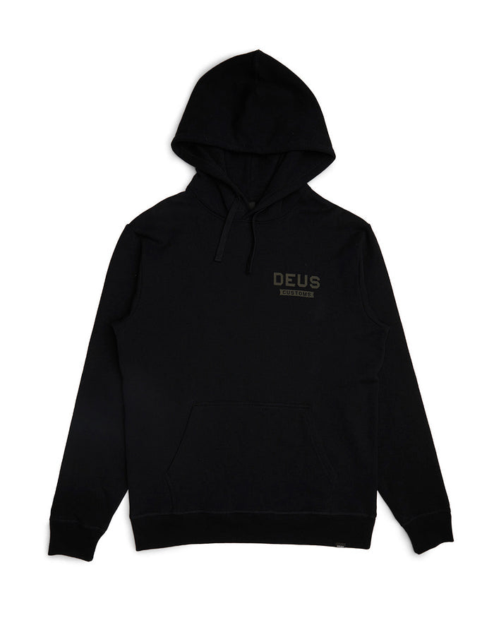 Billy Hoodie - Black, view 5|Flatlay