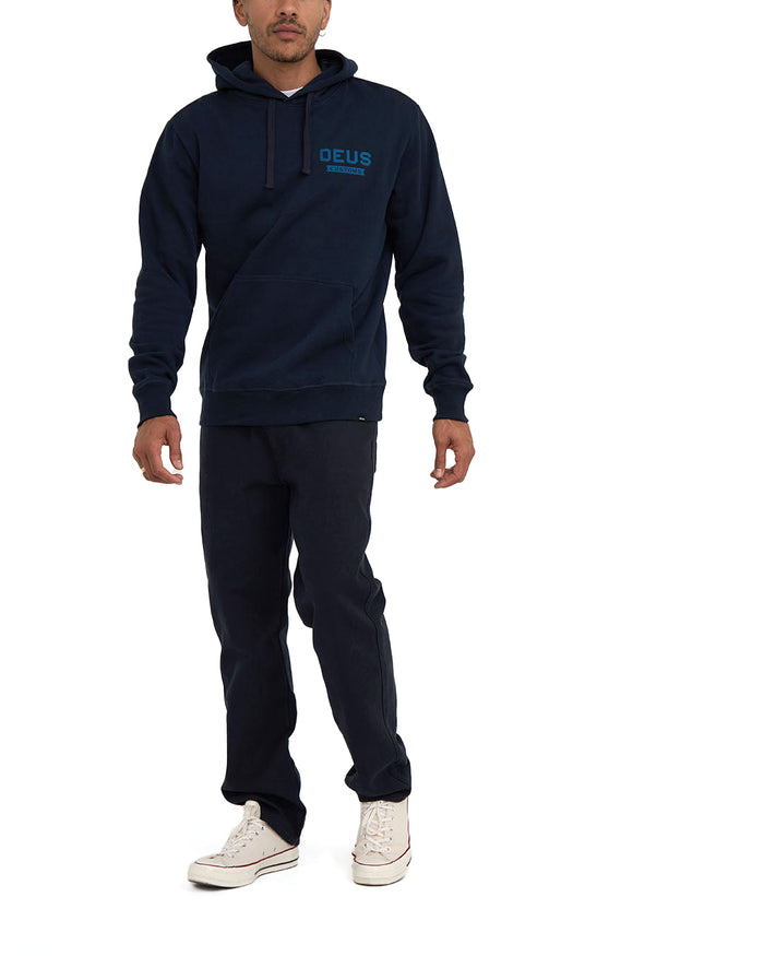 Billy Hoodie - Navy, view 3|Model