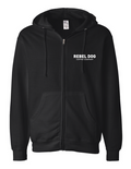 Black Zip-Up Hoodie