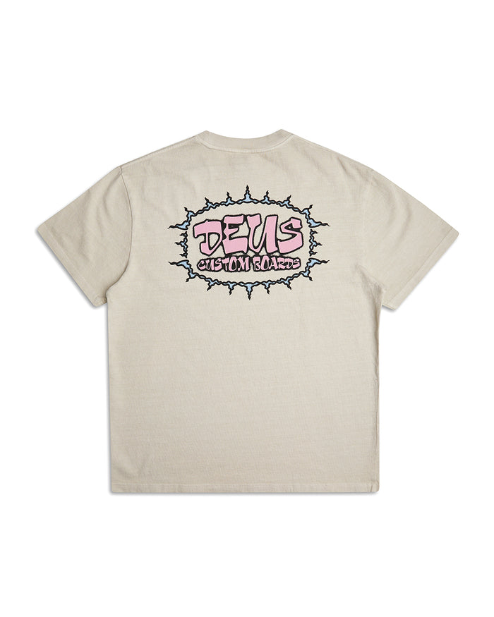 Blackhole Tee - Dirty White, view 6|Flatlay