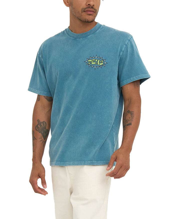 Blackhole Tee - Maui Blue, view 1|Model