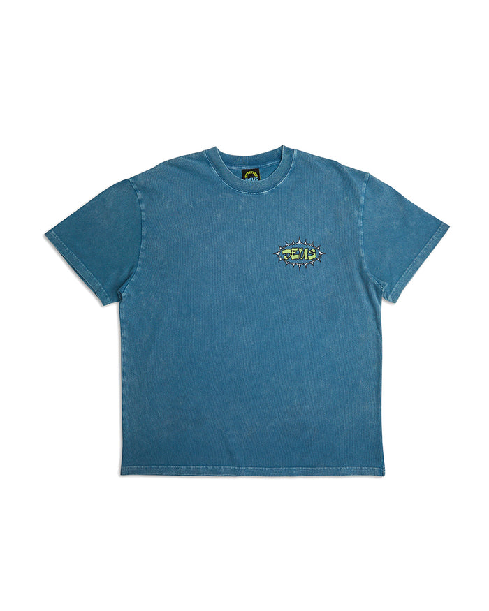 Blackhole Tee - Maui Blue, view 5|Flatlay