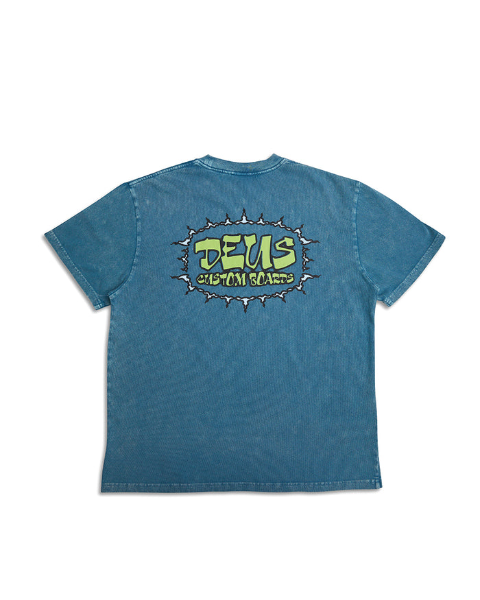 Blackhole Tee - Maui Blue, view 6|Flatlay
