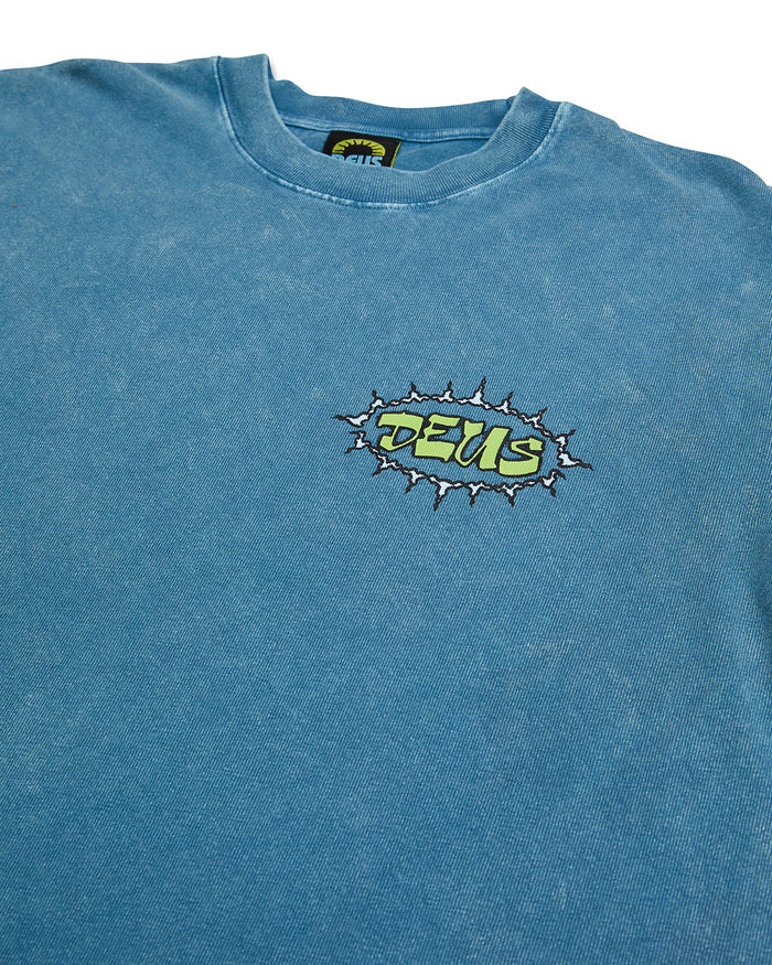 Blackhole Tee - Maui Blue, view 7|Flatlay