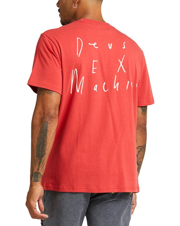 Bobskull Tee - Cranberry, view 2|Model