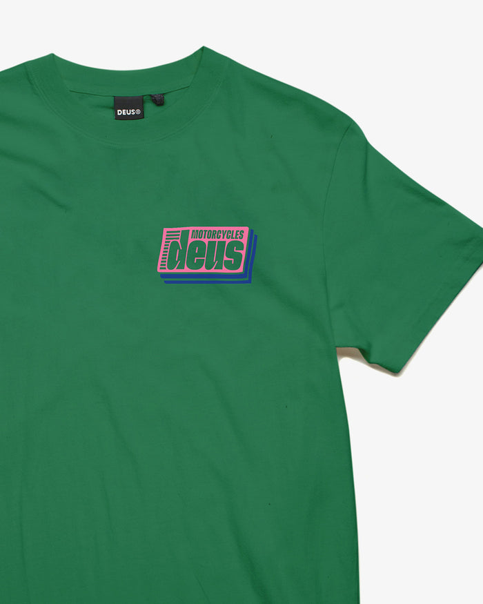 Brain Freeze Tee - Jelly Bean Green, view 4