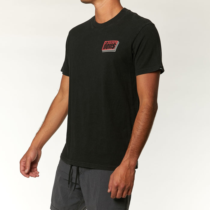 Brain Freeze Tee - Phantom Black, view 7