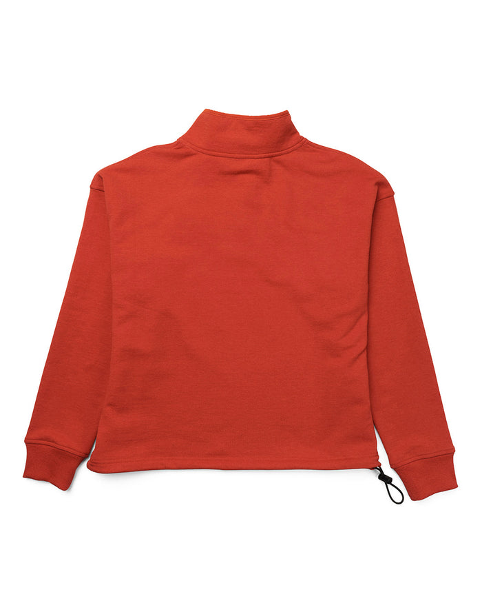 Brie Fleece - Red Clay, view 7|Flatlay