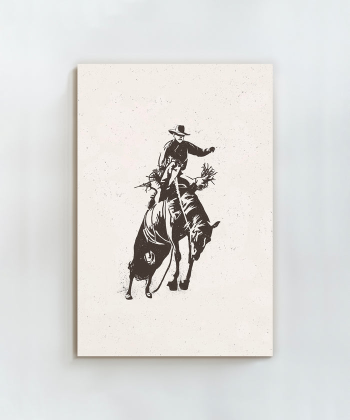 Bronc Rider #1 of 3 by Head West Studio