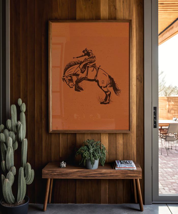 Bronc Rider #2 of 3 by Head West Studio