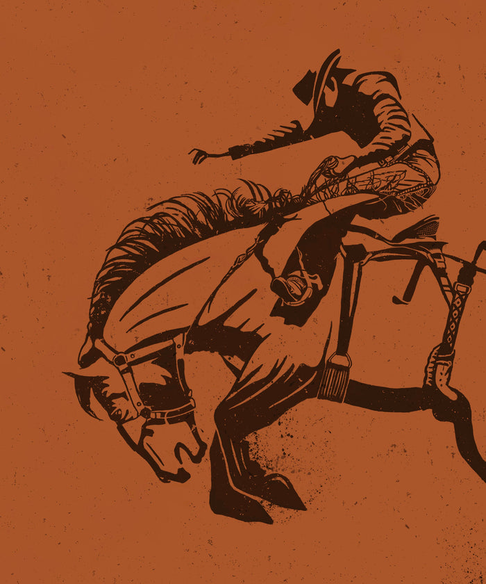 Bronc Rider #2 of 3 by Head West Studio