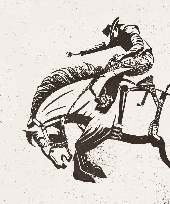 Bronc Rider #2 of 3 by Head West Studio