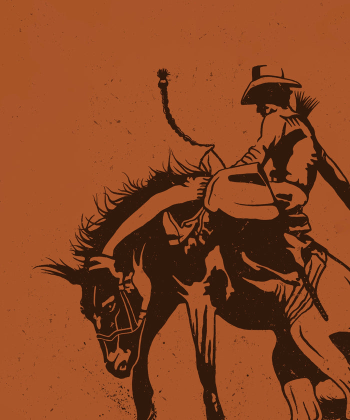 Bronc Rider #3 of 3 by Head West Studio