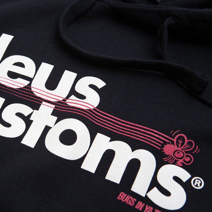Bugs Hoodie - Black, view 4