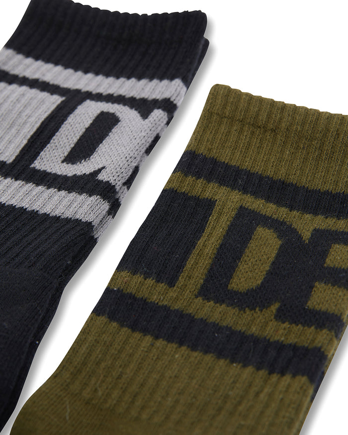 Cali 2 Pack Sock - 2 Pack Multi, view 2