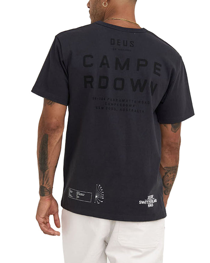 Camperdown Address Tee - Anthracite, view 1|Model