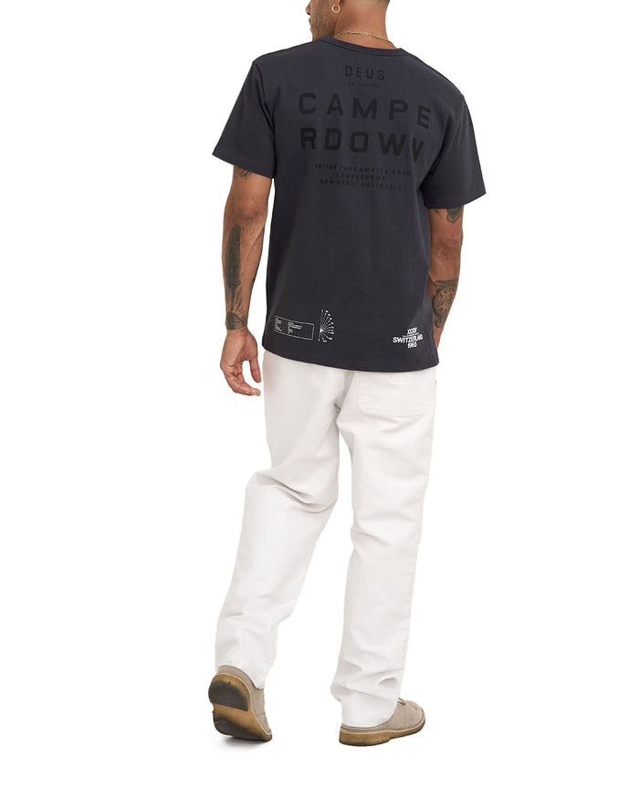 Camperdown Address Tee - Anthracite, view 4|Model