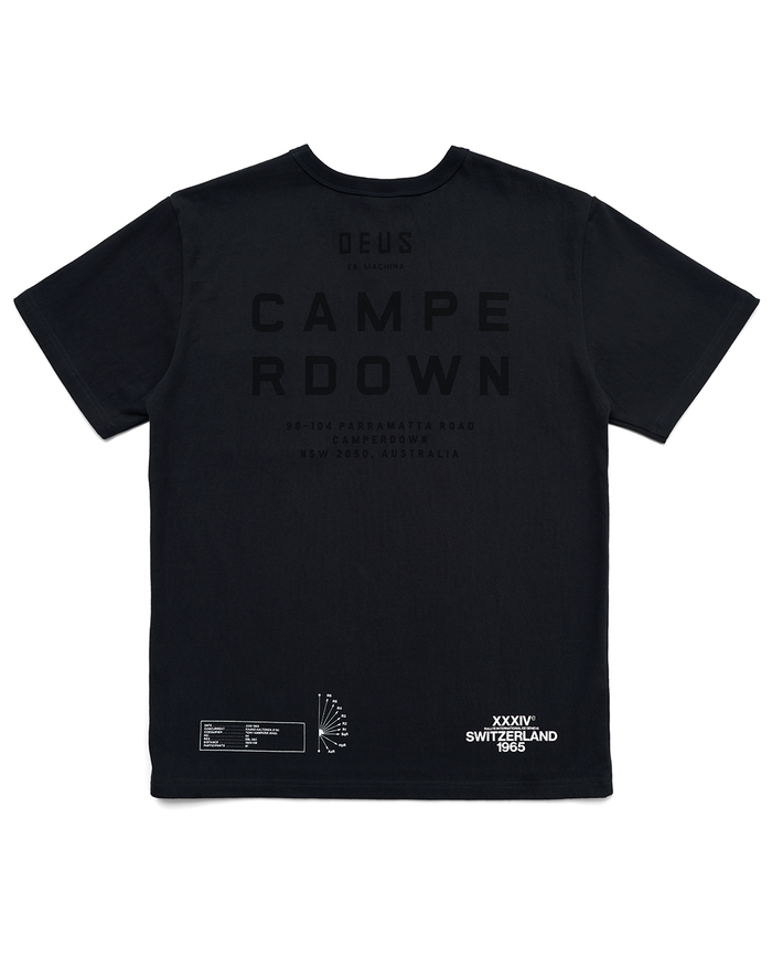 Camperdown Address Tee - Anthracite, view 6|Flatlay