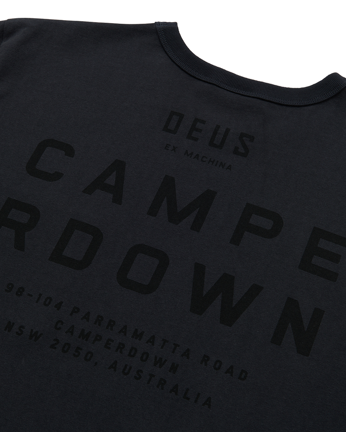 Camperdown Address Tee - Anthracite, view 7|Flatlay