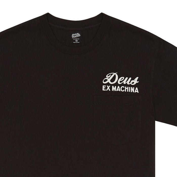 Camperdown Address Tee - Black, view 4