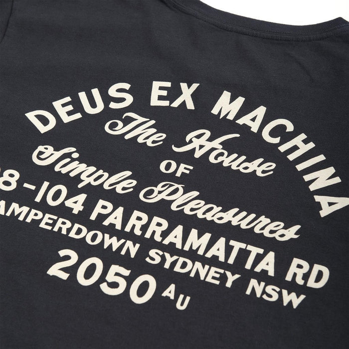 Camperdown Address Tee - Black, view 7