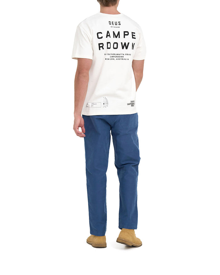 Camperdown Address Tee - Vintage White, view 2|Model