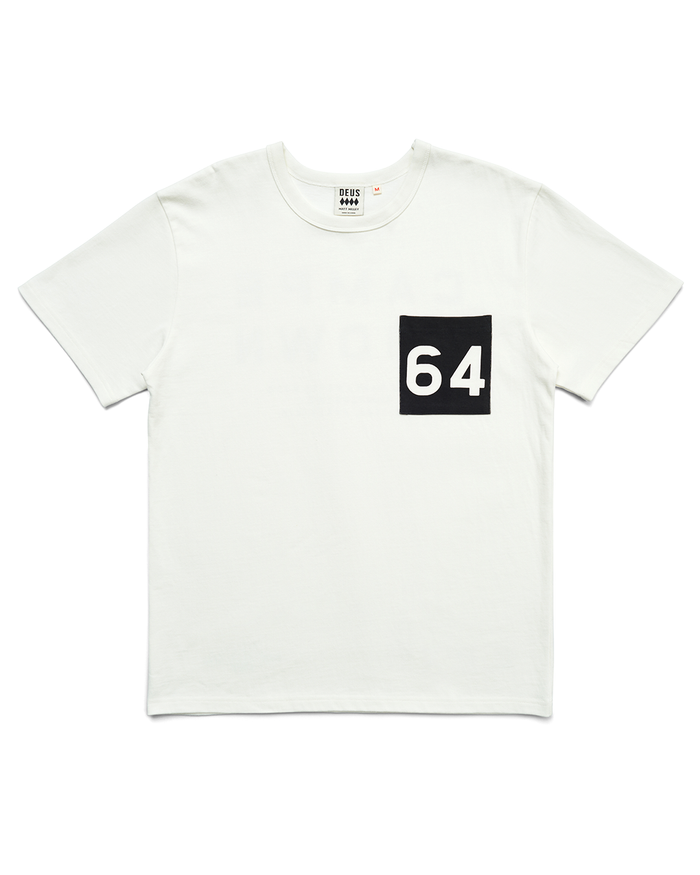 Camperdown Address Tee - Vintage White, view 4|Flatlay