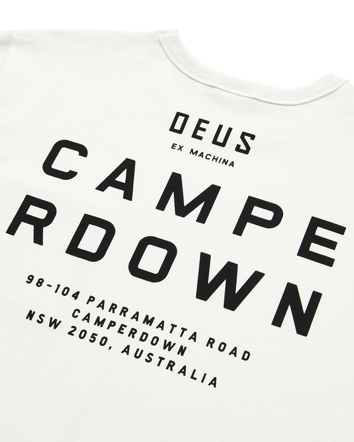 Camperdown Address Tee - Vintage White, view 7