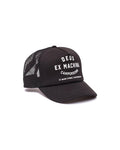 Camperdown Address Trucker - Black, view 1|Flatlay