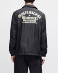 Camperdown Coach Jacket - Black, view 1|Model