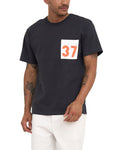 Canggu Address Tee - Anthracite, view 1|Model