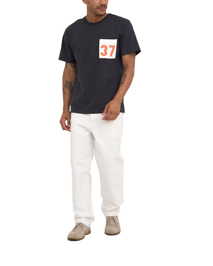 Canggu Address Tee - Anthracite, view 2|Model