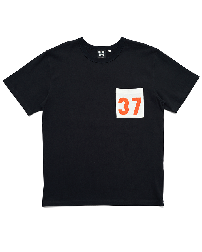 Canggu Address Tee - Anthracite, view 5|Flatlay