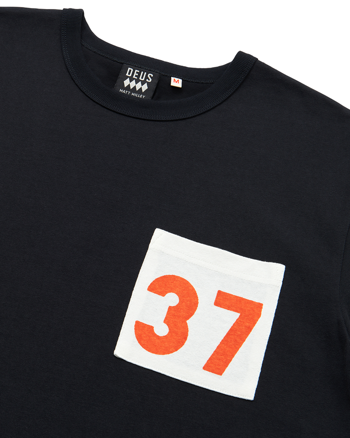 Canggu Address Tee - Anthracite, view 7|Flatlay