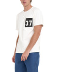 Canggu Address Tee - Vintage White, view 1|Model