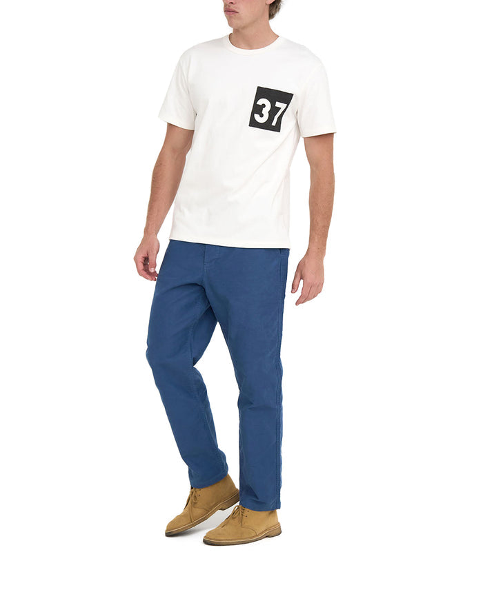 Canggu Address Tee - Vintage White, view 4|Model