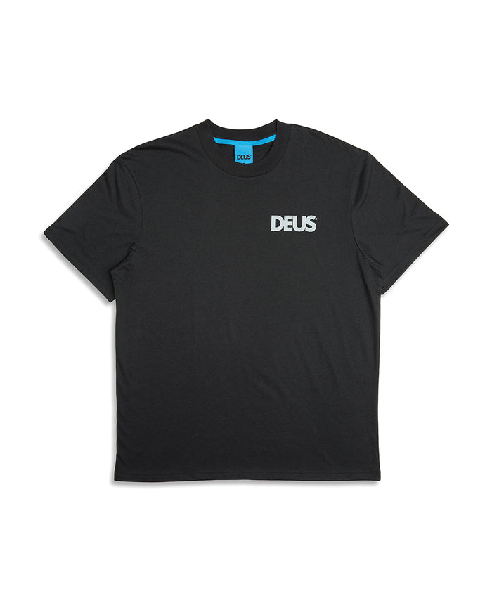 Canggu Surf Tee Black, view 4|Flatlay