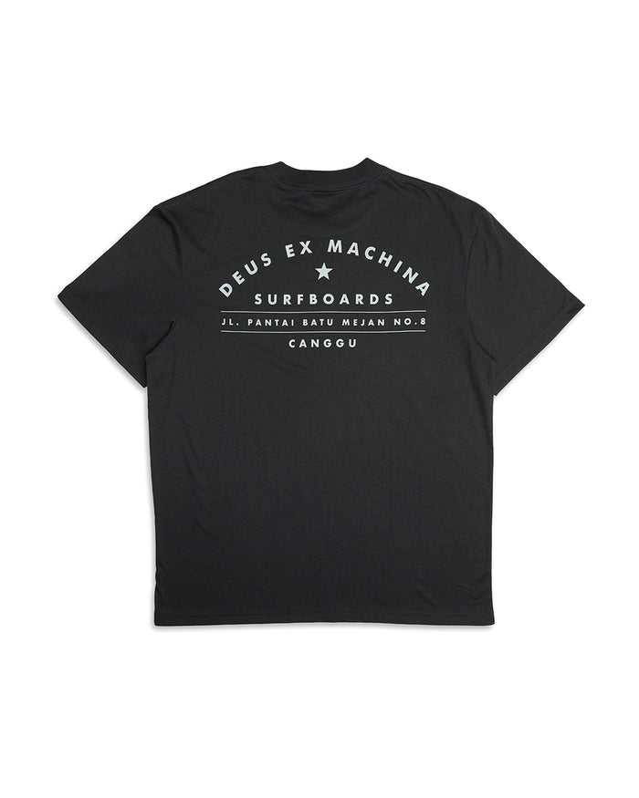 Canggu Surf Tee Black, view 5|Flatlay