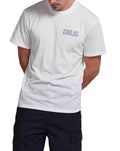Canggu Surf Tee Vintage White, view 1|Model